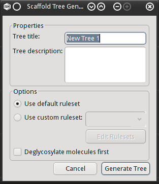 New Tree Dialog