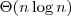 $\Theta(n \log n)$