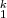 $\cR_1^k$