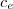 $c_e$
